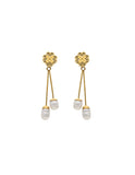 Arete Colgante NUVI Perla Cadena