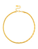 Cadena Eslabon Oval Estrelazado 42 cm