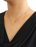 Collar Redondo y Barra