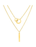 Collar Redondo y Barra