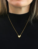 Collar Corazón Piedra Perla Madre