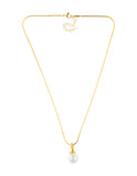 Collar Perla Sint Cadena Cola de ratón