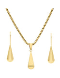 Collar y Aretes NUVI Gota