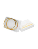 Set 2 Pulseras NUVI Esmalte Rojo
