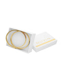 Set 2 Pulseras NUVI Esmalte Negro