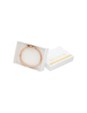 Brazalete Hebilla Oro Rosa