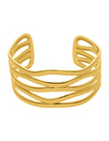 Brazalete Ajustable Lineas Cruzadas
