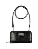 Crossbody Dua Mila España Simil Horizontal Negro