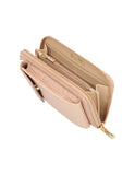 Crossbody Dua Mila España Simil Vertical Nude