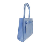 Bolso Dua Mila Colección Valentina Piel Tote Alta Azul
