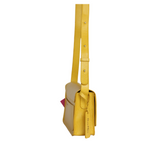 Crossbody Dua Mila Colección Cristina Piel Asa Larga Amarillo