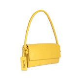 Clutch Dua Mila Colección Regina Piel Amarillo