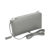 Crossbody Dua Mila Italia Piel Horizontal Pewter