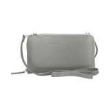 Crossbody Dua Mila Italia Piel Horizontal Pewter