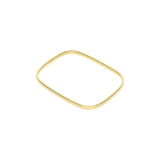 Brazalete Rectángulo Dorado