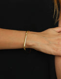 Brazalete Rectángulo Dorado