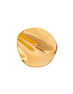 Anillo Ajustable Redondo espejo ondulado