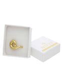 Anillo Ajustable Ondulado de grueso a delgado