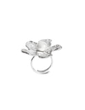 Anillo Flor Perlita