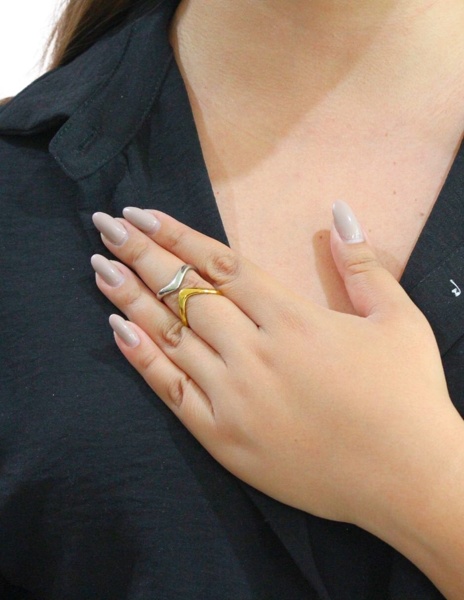 Anillo ajustable Siluetas Mariposa