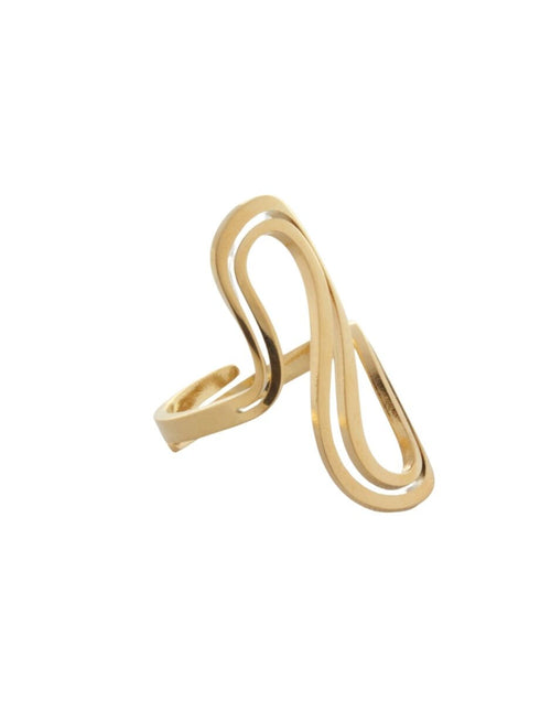 Anillo Ajustable zic zac