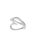 Anillo Ajustable Contorno Corazon