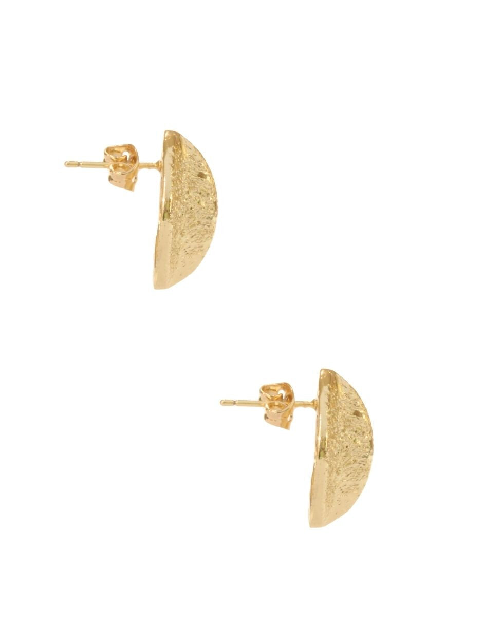 Aretes Chapa Oval