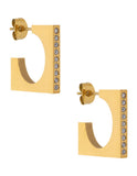 Arete Cuadrado Liso