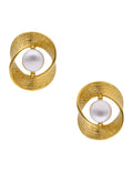Arete Nudo con Perla