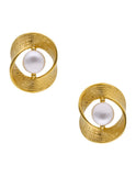 Arete Nudo con Perla