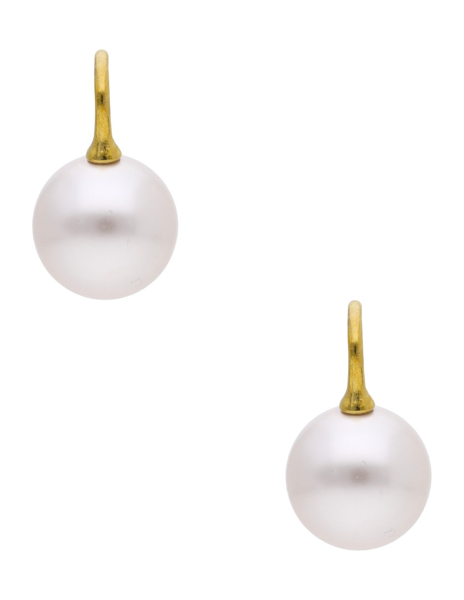 Arete Perla gancho