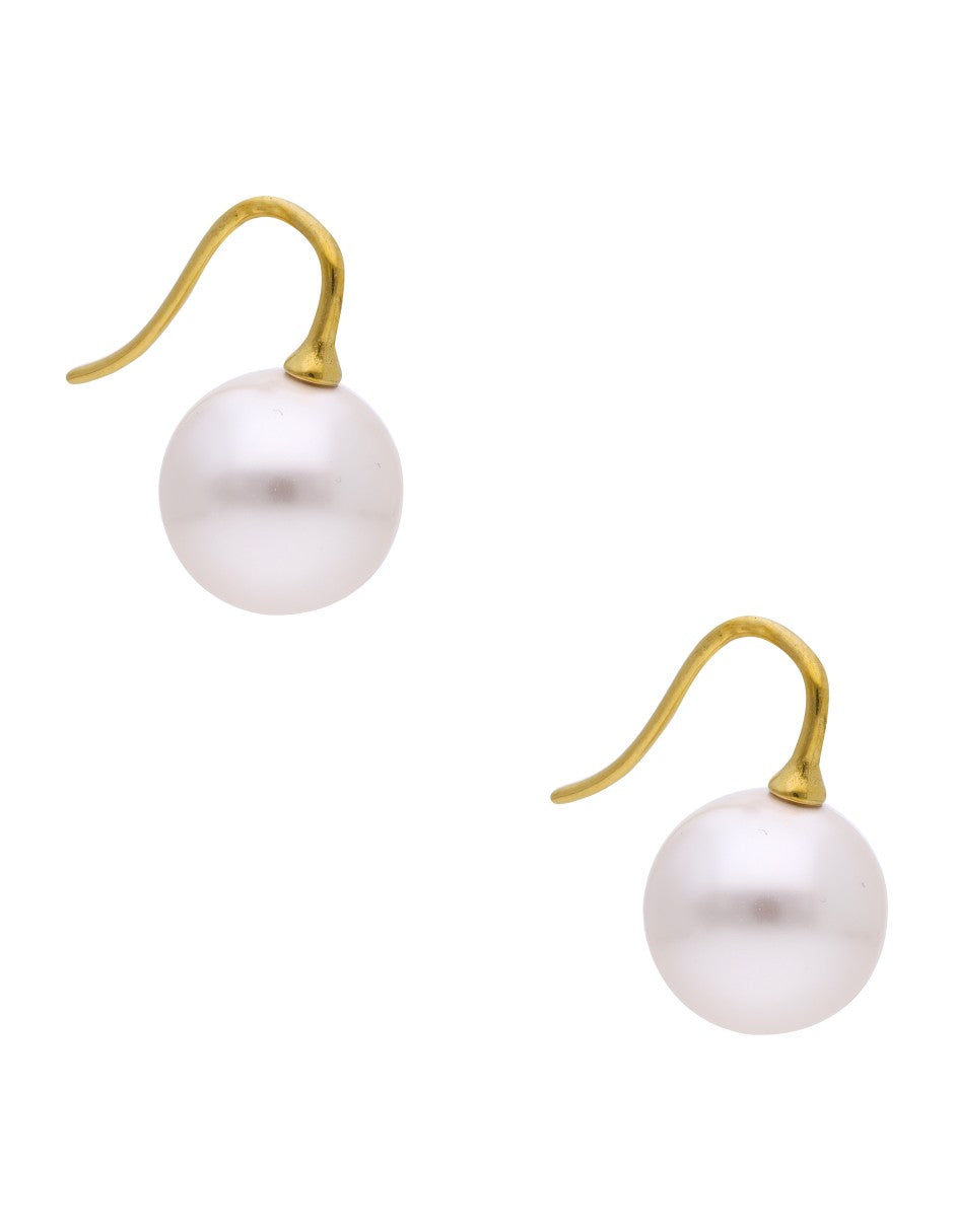 Arete Perla gancho