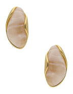 Arete Gota Resina Blanca