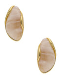 Arete Gota Resina Blanca