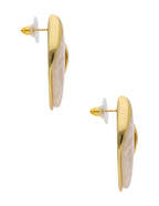 Arete Gota Resina Blanca