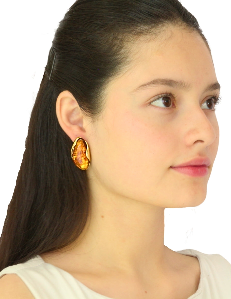 Arete Gota Resina Café