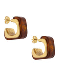Arete Cubo Resina Café