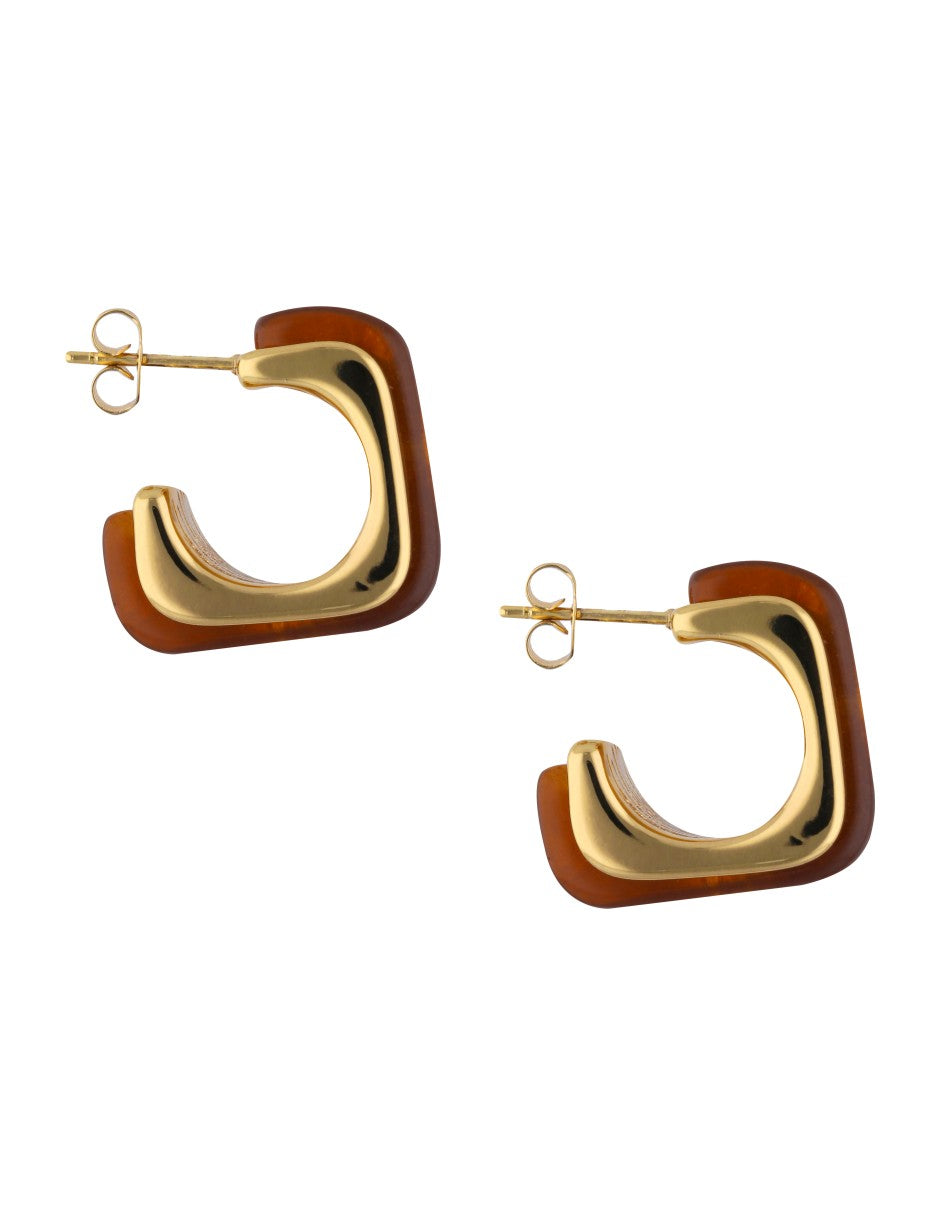 Arete Cubo Resina Café
