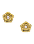 Aretes Flor Perla