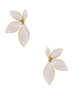 Aretes Petalos Esmalte