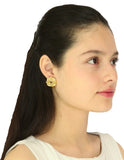 Aretes Circulo Cruzado