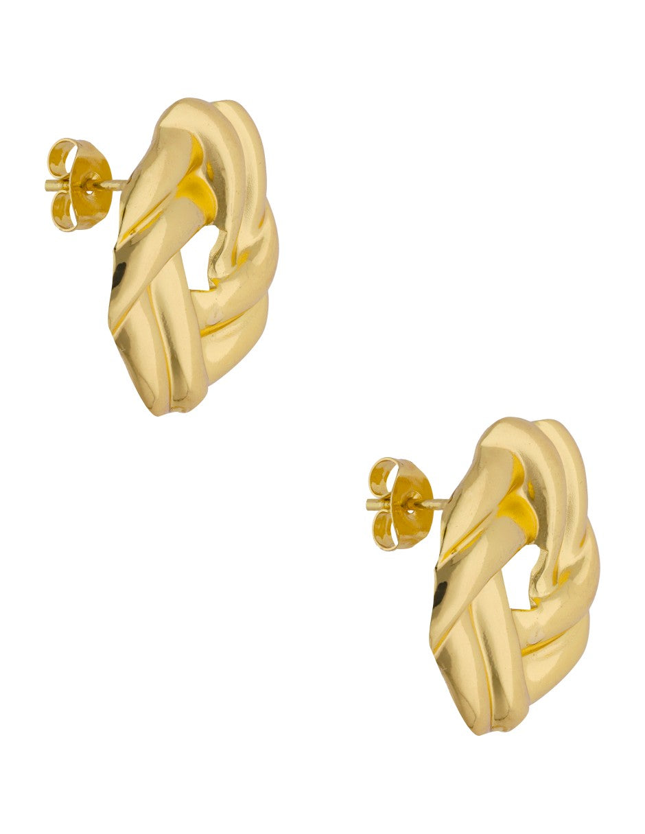 Aretes Circulo Cruzado
