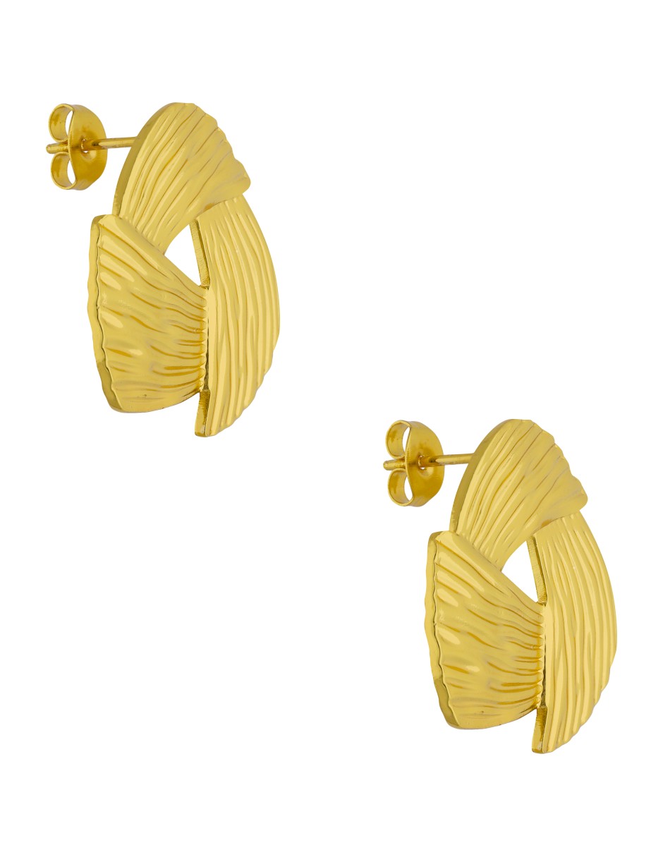 Aretes Triangulo Paja