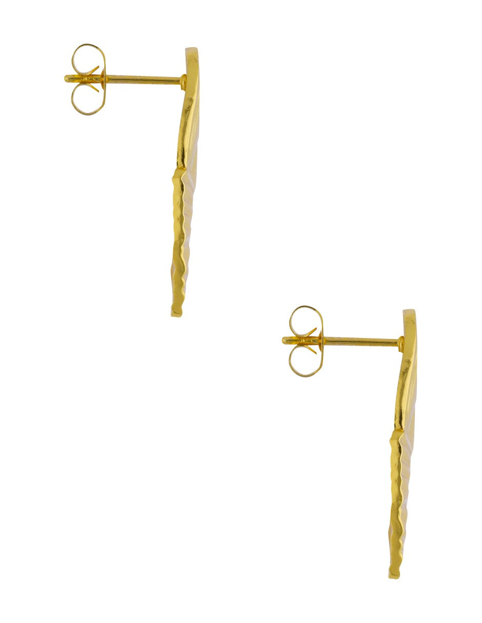 Aretes Triangulo Paja