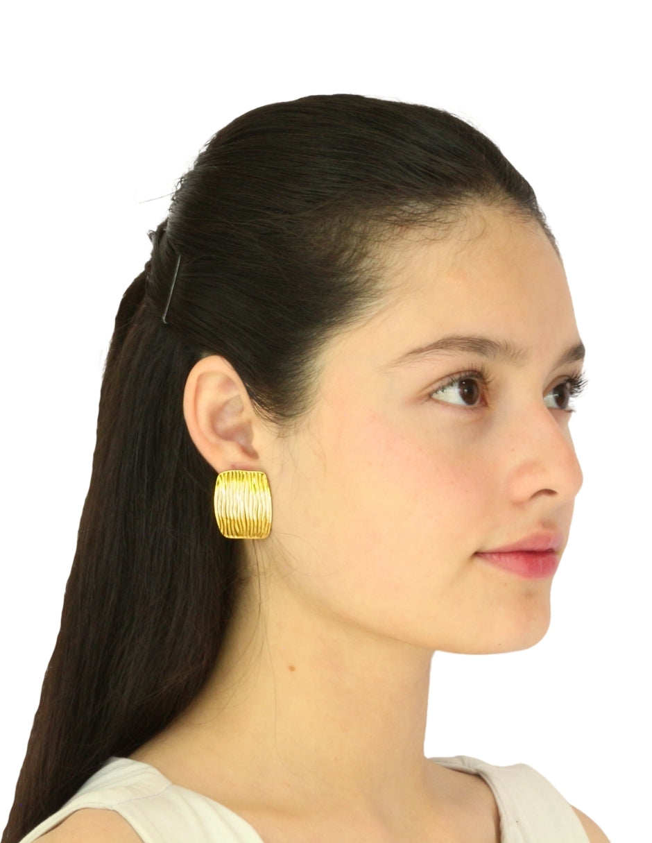 Aretes Rectangulo Con Lineas