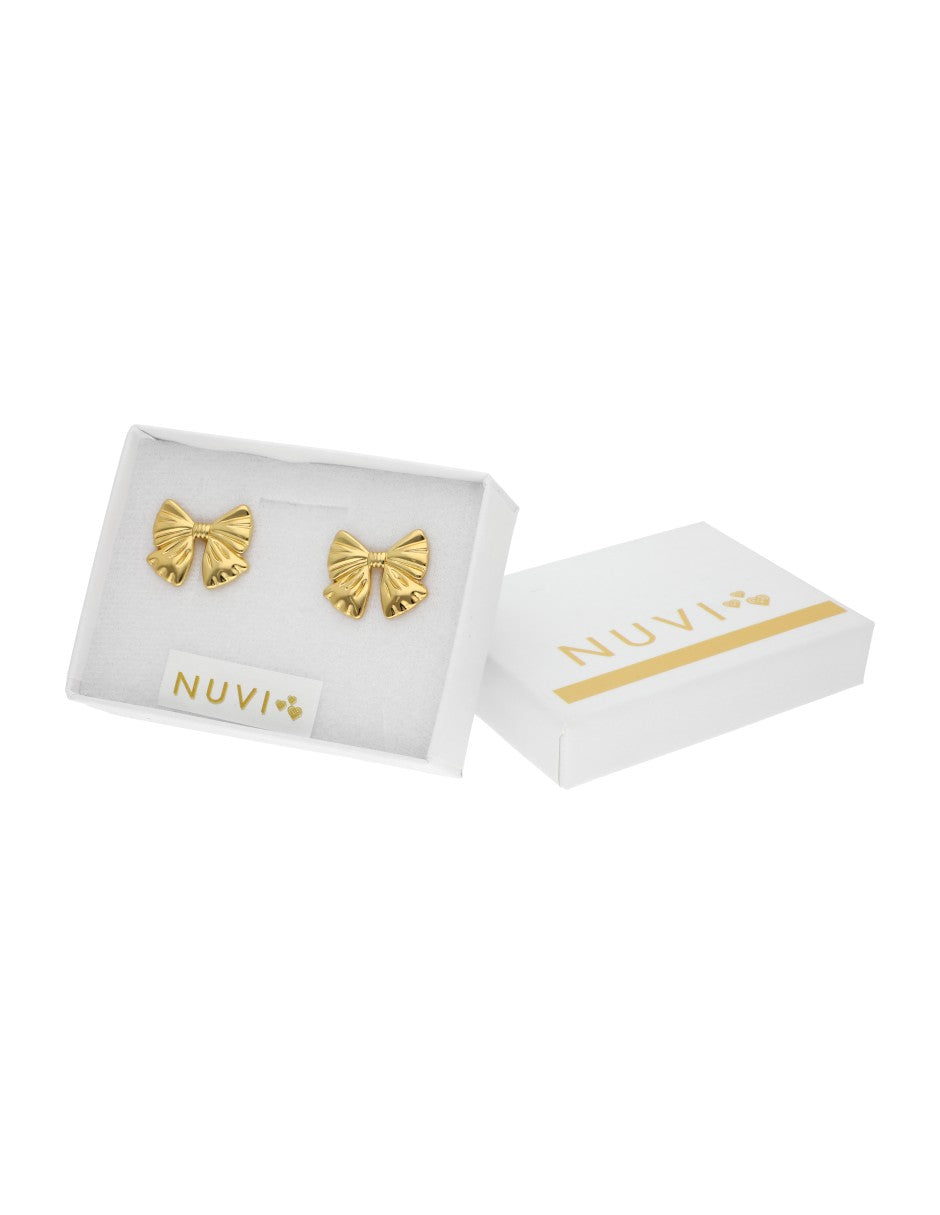 Aretes Moño