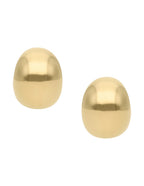 Arete Chunkie Medio Circulo redondo Dorado