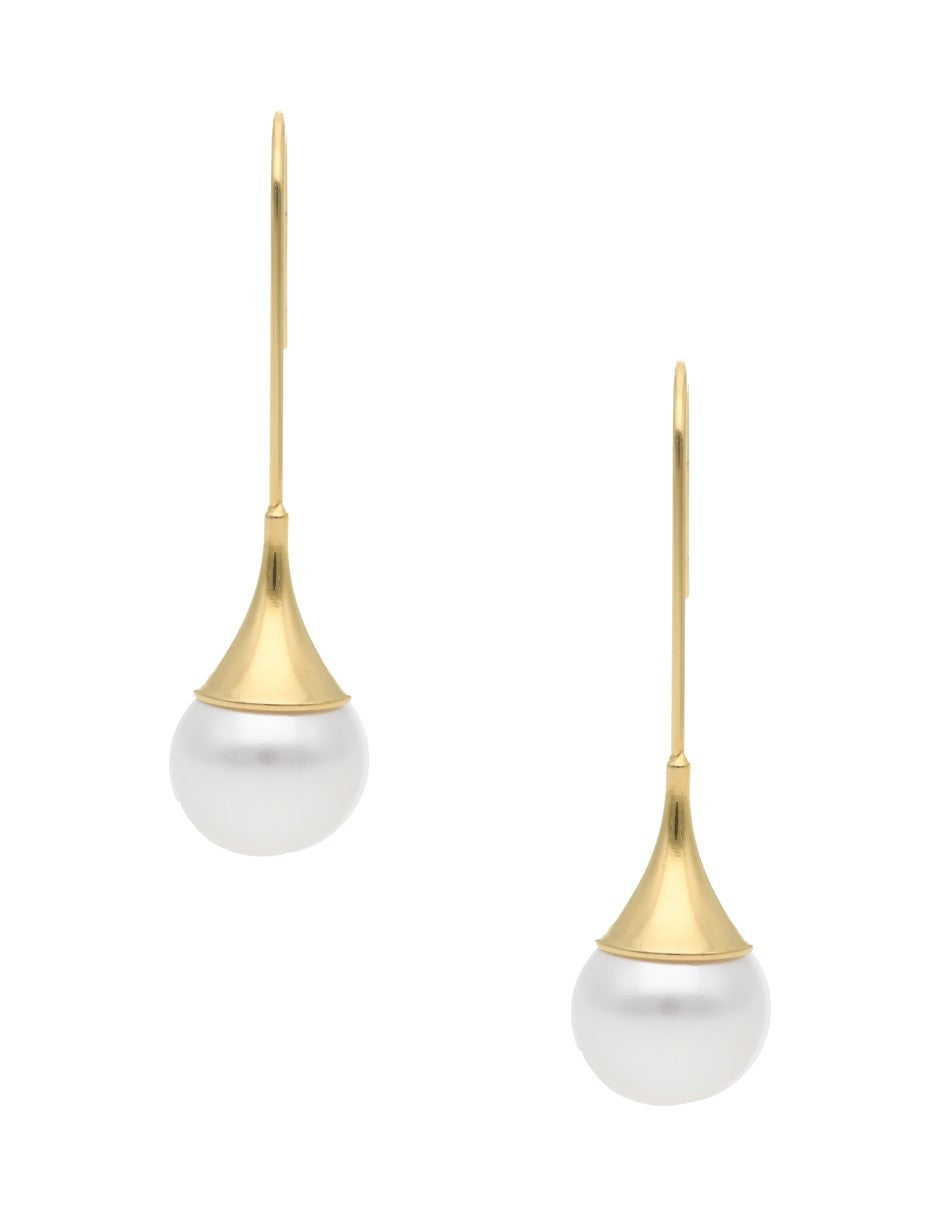 Arete Gota Perla Sint. Blanca