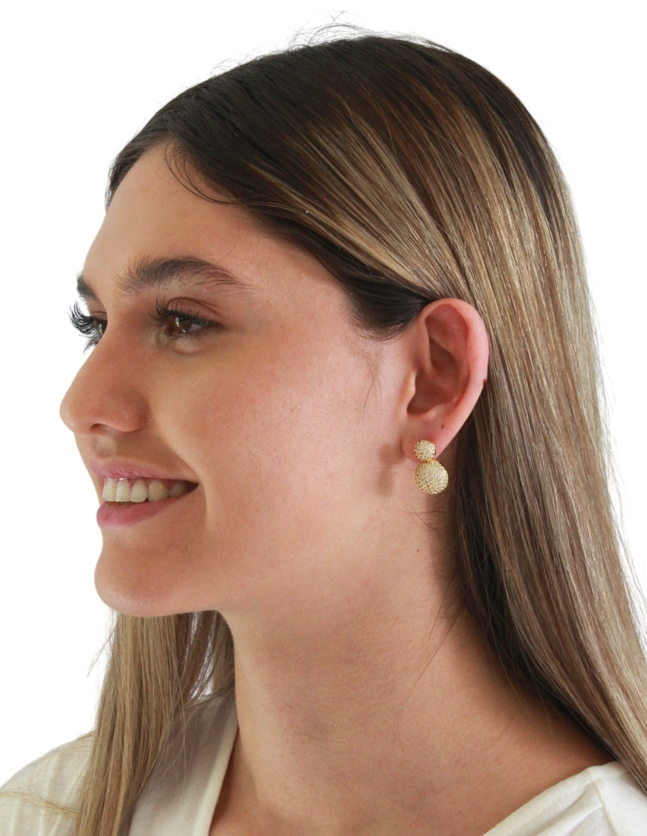 Arete Colgante Cristales