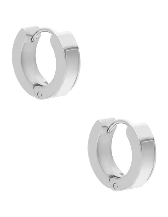 Huggie Perla Madre Plateado